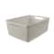 Curver® Jute Cream Plastic Storage Basket Organizer